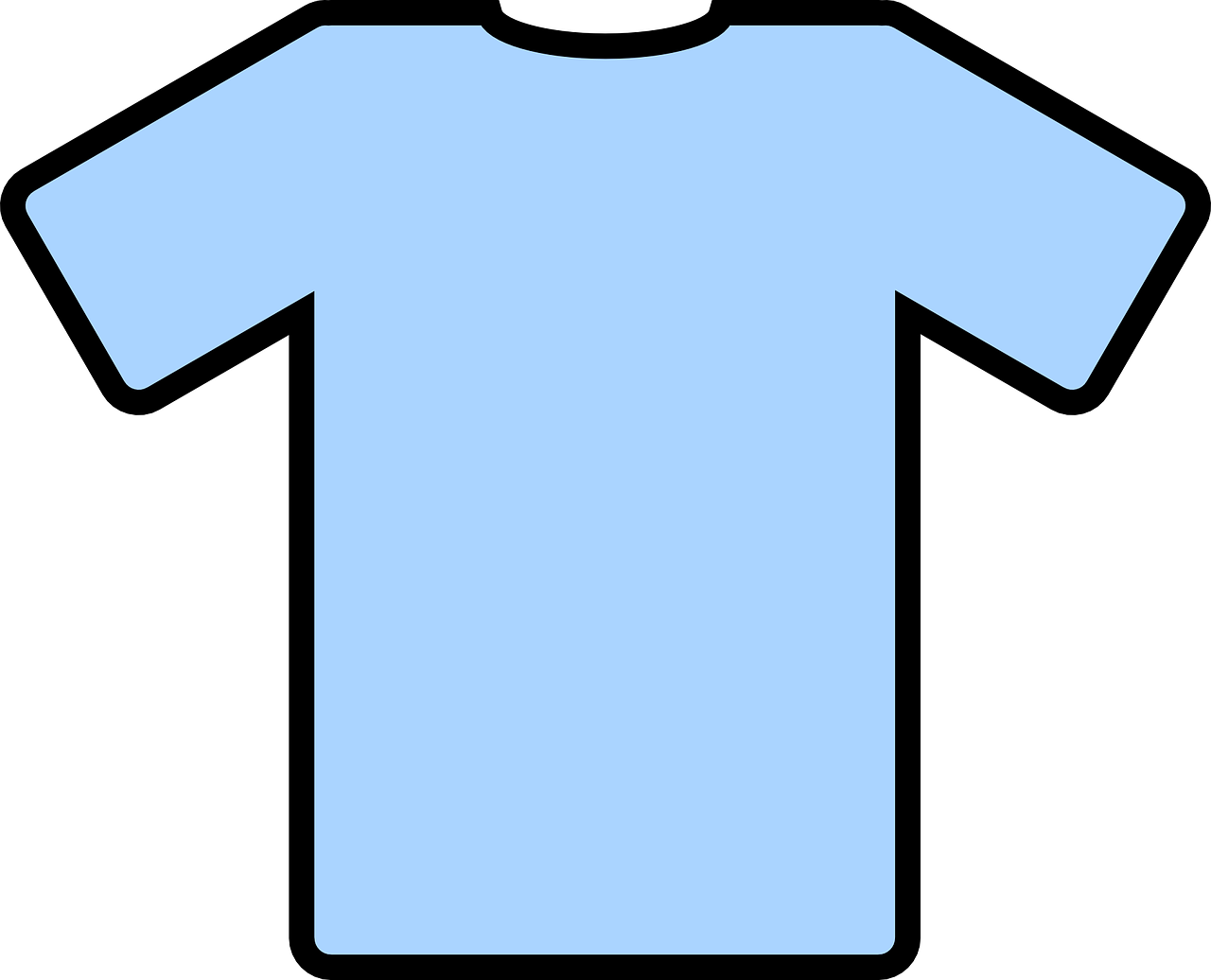 Light blue shirt