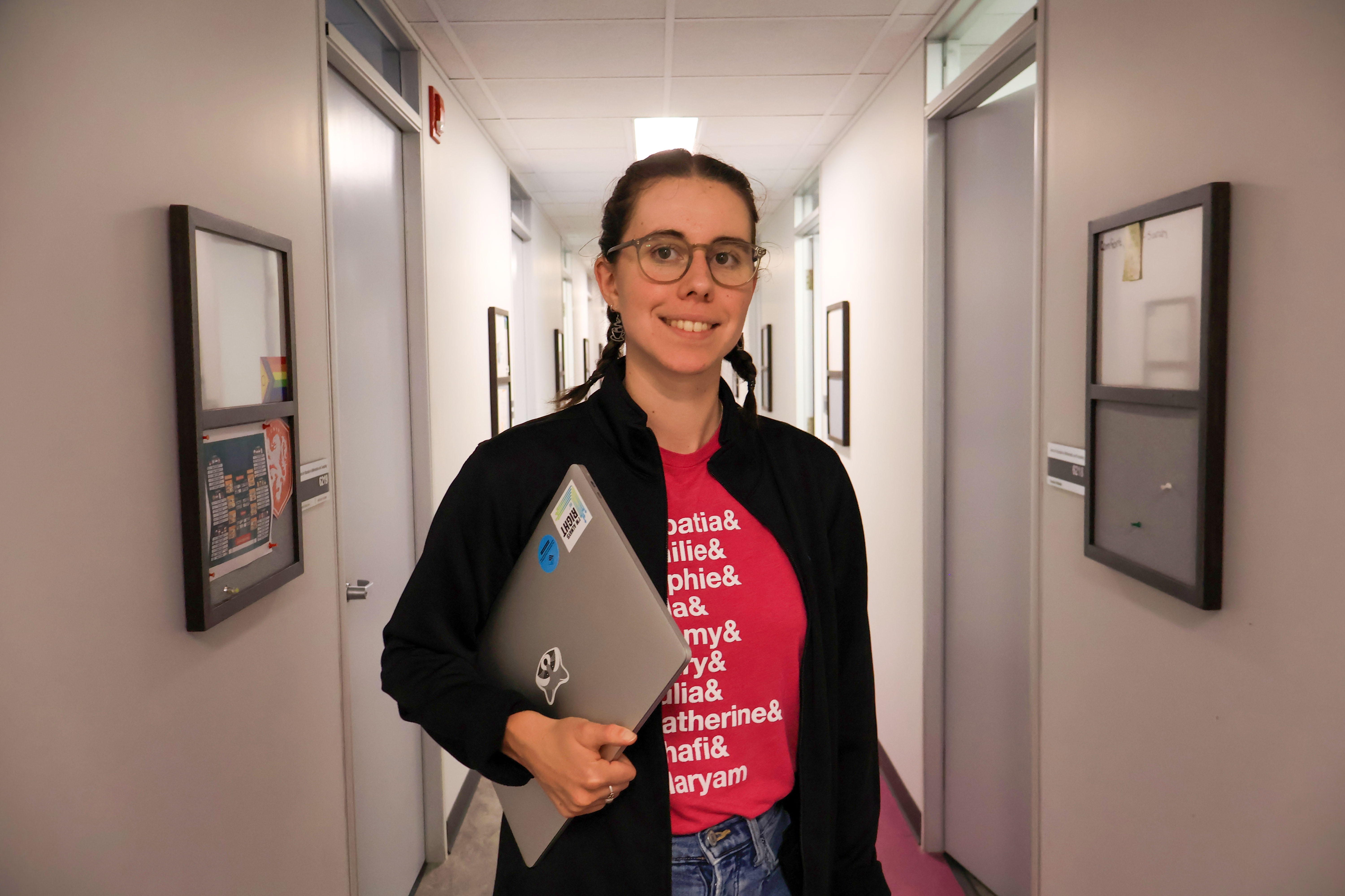 CEMC staff member smiling at the camera