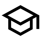Icon depicting a school