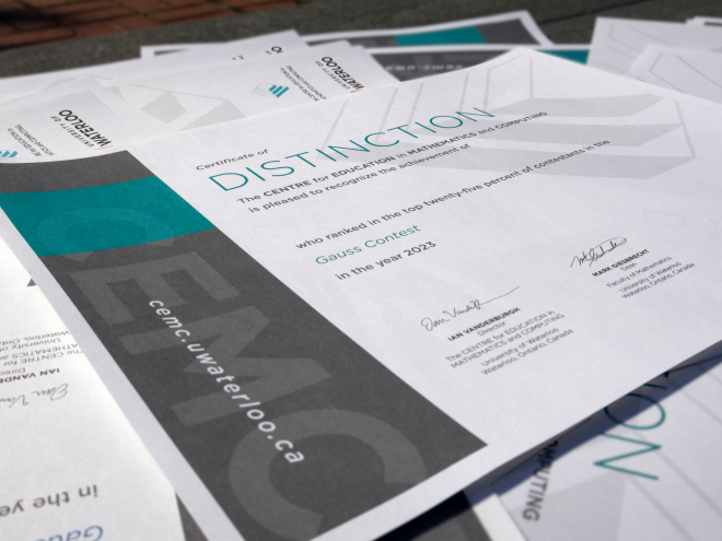 an image of Gauss certificates